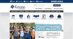 Desktop Screenshot of keyano.ca